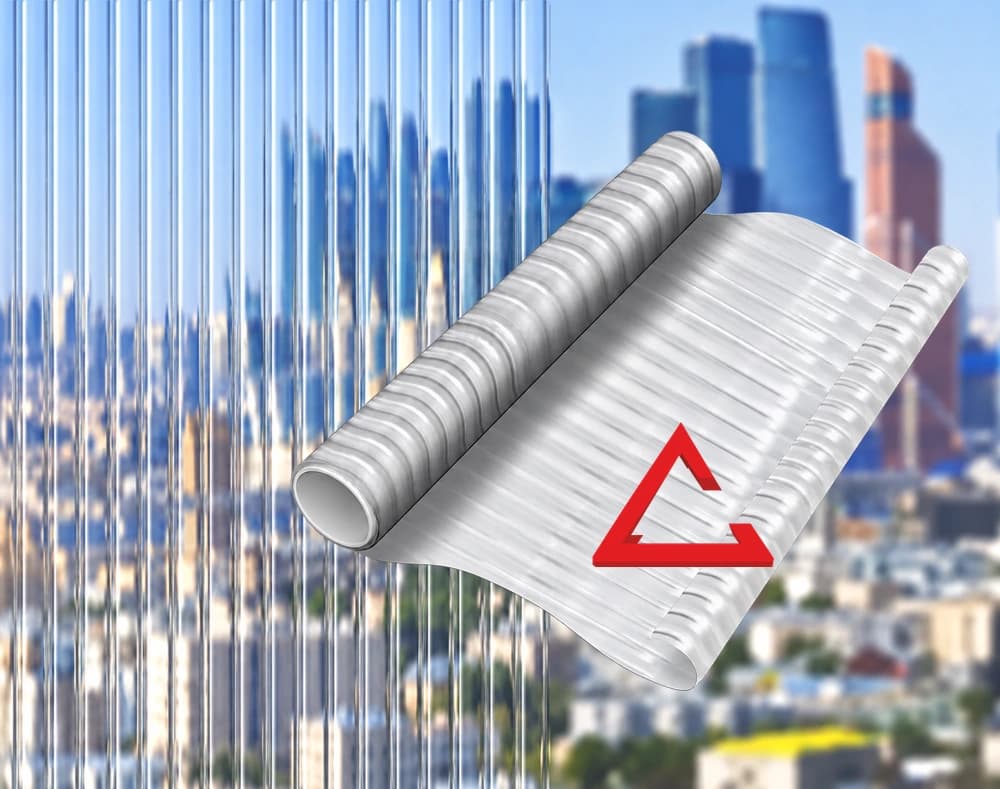 декоративная плёнка прозрачный BIG BLINDS — тонировка окон квартир, домов и зданий в Санкт-Петербурге