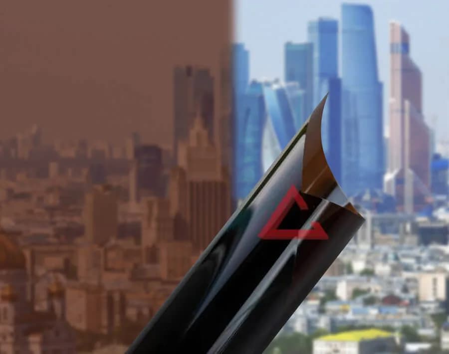 солнцезащитная плёнка бронзовый BRONZE 35 бронза — тонировка окон квартир, домов и зданий в Санкт-Петербурге