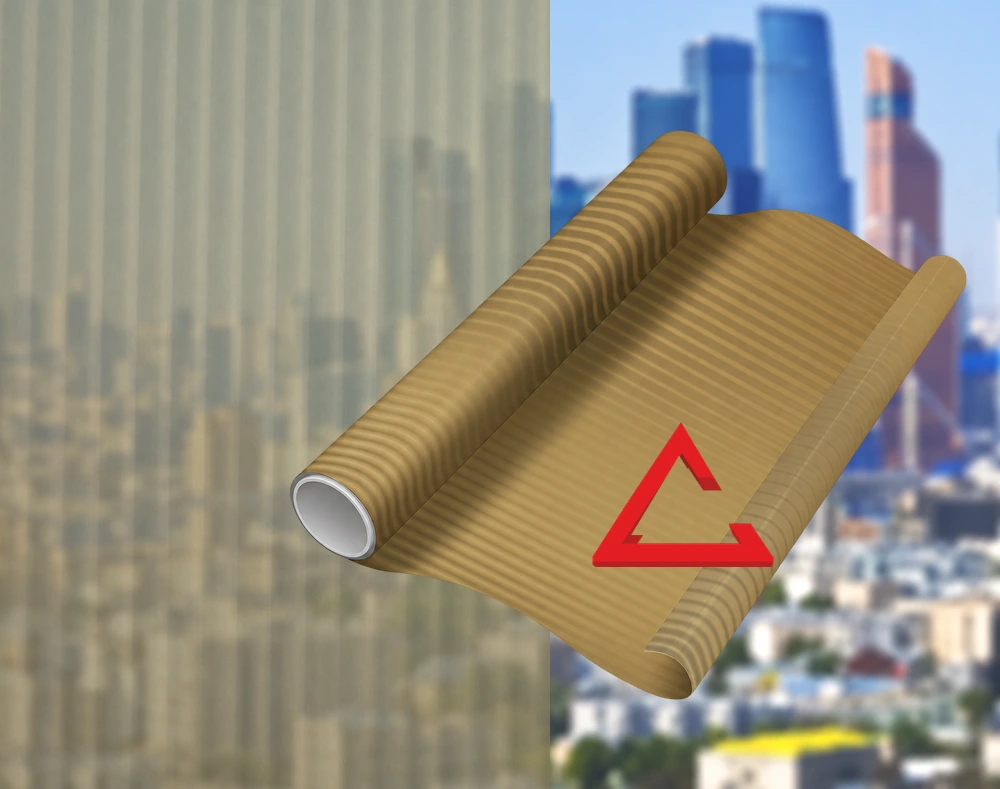 декоративная плёнка бронзовый MATTE BLINDS BRONZE — тонировка окон квартир, домов и зданий в Санкт-Петербурге